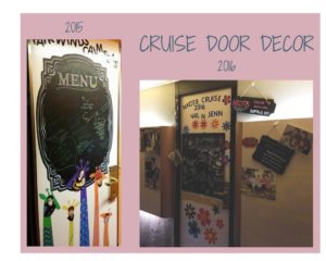 NKOTB Cruise Door Decor