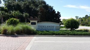 Tidelands Sign